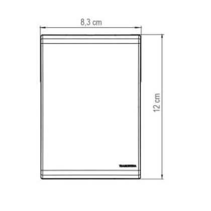 Imagem de Conjunto 4x2 1 Interruptor Simples 10A Branco LIZ TRAMONTINA