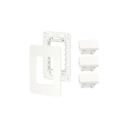 Imagem de Conjunto 4X2 3 Interruptores Paralelos Orion Schneider