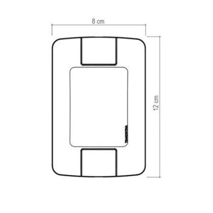 Imagem de Conjunto 4x2 BR 1 Interruptor Paralelo 6A ARIA TRAMONTINA