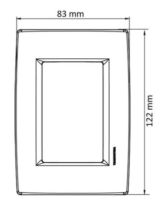 Imagem de Conjunto 4X2 Com 1 Interruptor Simples 10 A 250 V E 1 Tomada