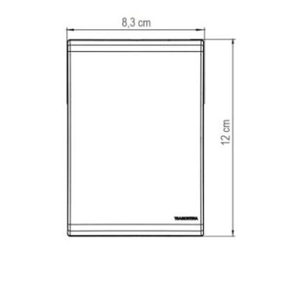 Imagem de Conjunto 4x2 com 1 Tomada RJ45 cat. 6 Branco LIZ TRAMONTINA