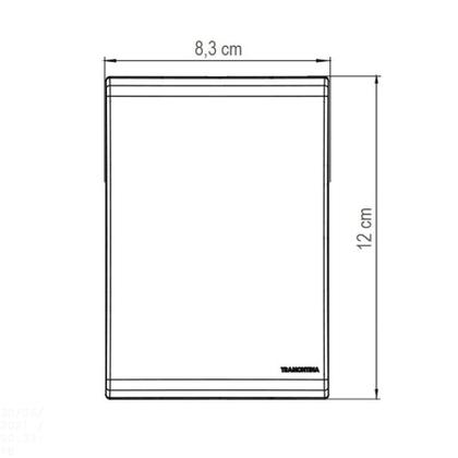 Imagem de Conjunto 4x2 com 3 Interruptores Simples Tramontina Liz 10 A 250 V Branco