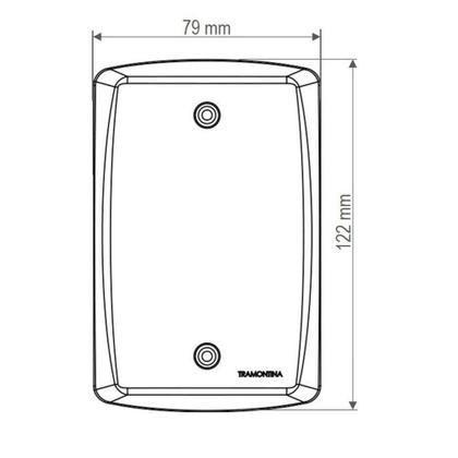 Imagem de Conjunto 4x2 Com 3 Tomadas 2p+t 20 A 250 V Tramontina Lux2 Branco Tramontina