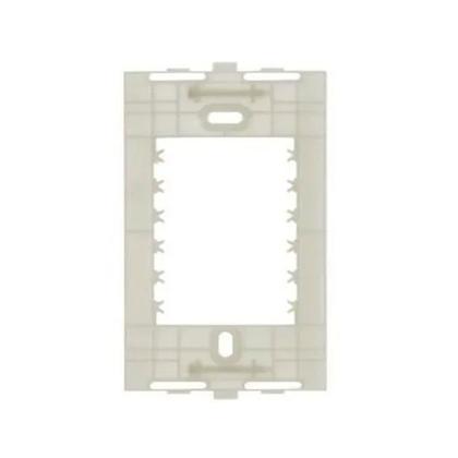 Imagem de Conjunto 4x2 Interruptor Simples 10a 250v Preto Fosco