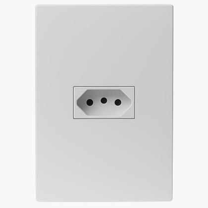 Imagem de Conjunto 4x2 Tomada 10a Branco Inove I9 Ilumi