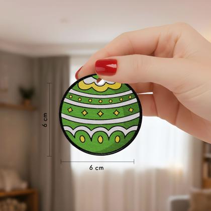 Imagem de Conjunto 5 Enfeites de Natal em MDF  Ornamentações para Árvore e Decoração