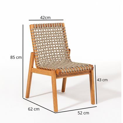 Imagem de Conjunto 6 Cadeira 1 Mesa 180cm Traço