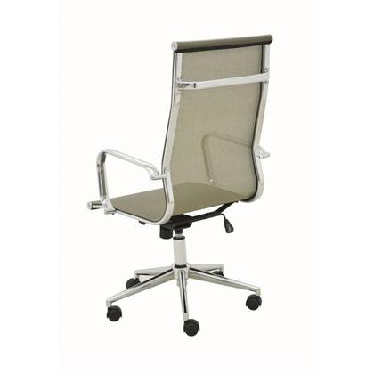 Imagem de Conjunto 6 Cadeiras de Escritório Presidente Giratória Sevilha Alta Tela