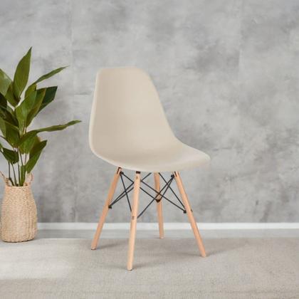 Imagem de Conjunto 6 Cadeiras para Sala de Jantar Eames Eiffel Dkr