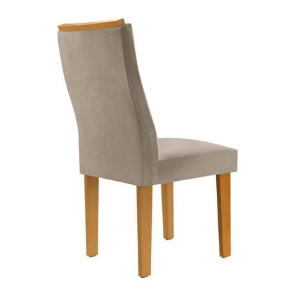 Imagem de Conjunto 6 Cadeiras para Sala de Jantar Germany Espresso Móveis