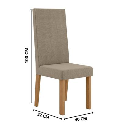 Imagem de Conjunto 6 Cadeiras para Sala de Jantar Nice