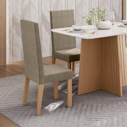 Imagem de Conjunto 6 Cadeiras para Sala de Jantar Nice