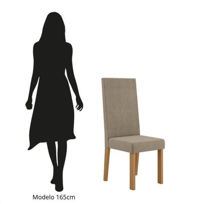 Imagem de Conjunto 6 Cadeiras para Sala de Jantar Nice