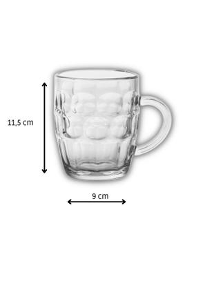 Conjunto 6 Canecas de Chopp Vidro 470ml Subzero Zero Grau - Clink Imagem de Conjunto 6 Canecas de Chopp Vidro 470ml Subzero Zero Grau