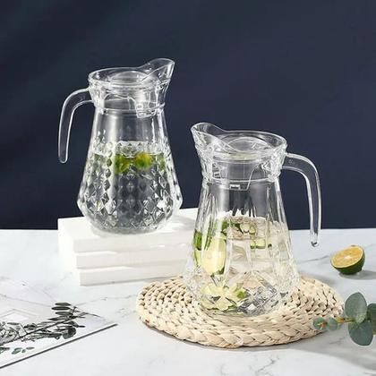 Imagem de Conjunto 6 Copos 218ml Com Jarra 1,5 Litros Vidro Agua Suco