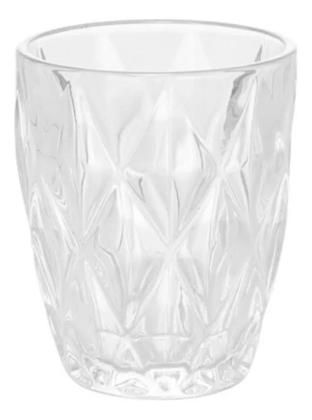 Imagem de Conjunto 6 Copos De Vidro Diamante Clear 275ml - Class Home