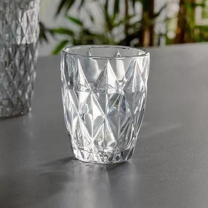 Imagem de Conjunto 6 Copos De Vidro Diamante Clear 275ml - Class Home