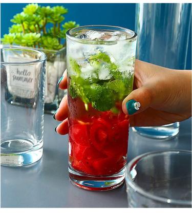 Imagem de Conjunto 6 Copos Longo De Vidro Jogo Novara 260Ml Clink