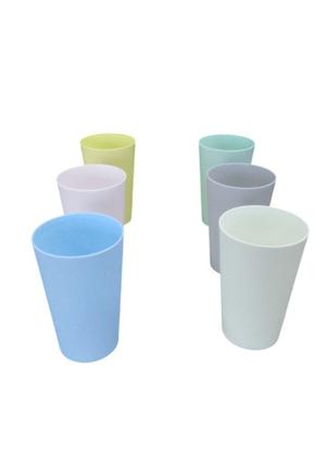 Imagem de Conjunto 6 Copos Plástico 400ml - Multicolorido