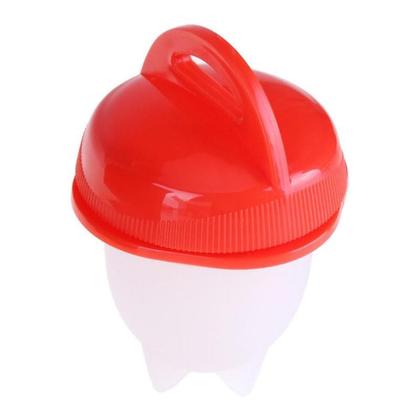 Conjunto 6 Formas Copo Silicone Egg Boil Pote Cozinhar Ovo - Cozedor de