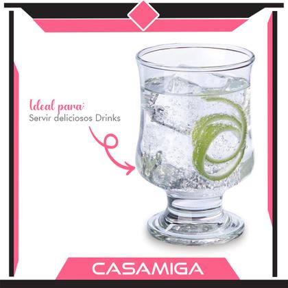 Imagem de Conjunto 6 Taças Bouquet Sobremesa Drink Vidro 250ml