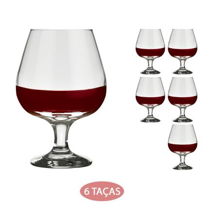 Imagem de Conjunto 6 Taças Conhaque 330ml Windsor Luxo Nadir