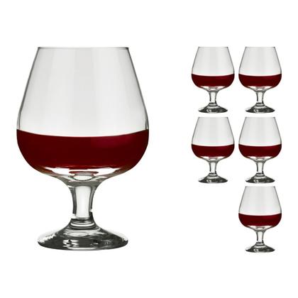 Imagem de Conjunto 6 Taças Nadir Conhaque 330ml Windsor Luxo