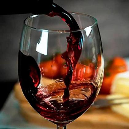 Imagem de Conjunto 6 Taças Vinho Cristal Elegance Vinho Tinto 540ml