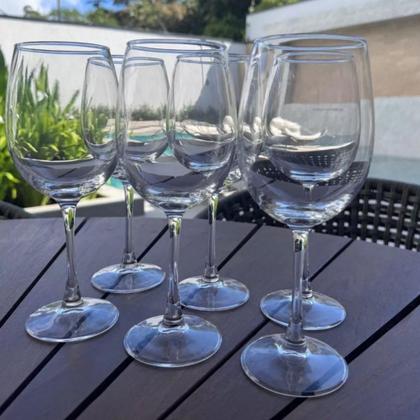 Imagem de Conjunto 6 Taças Vinho Cristal Elegance Vinho Tinto 540ml