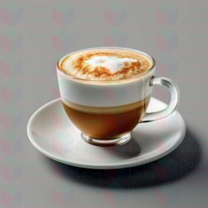 Imagem de Conjunto 6 Xicaras Chique 150ML Para Cha Cafe Vidro Resistente