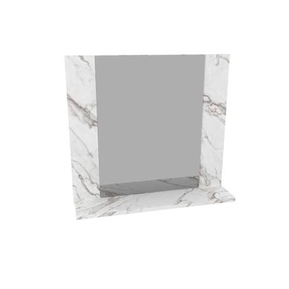 Imagem de Conjunto 60cm Gabinete para Banheiro com Espelheira e Cuba BN3627 Tecnomóbili