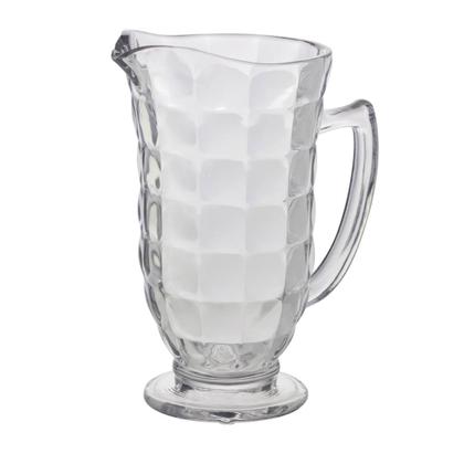 Imagem de Conjunto 7 Pçs Jarra e 6 Copos de Vidro Sodo-Calcico Xadrez Lyor