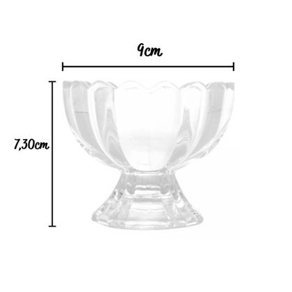 Imagem de Conjunto 7 Peças Bowl com 6 Taças de Sobremesa Geneva Wolff