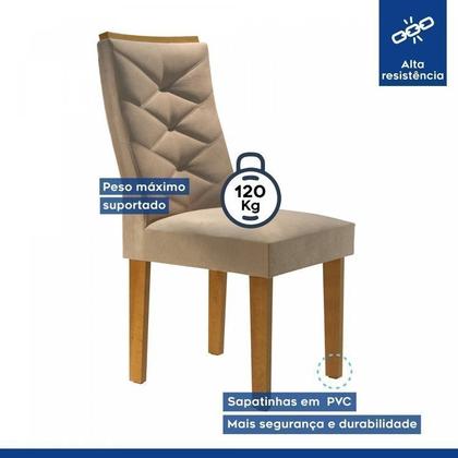 Imagem de Conjunto 8 Cadeiras para Sala de Jantar Germany