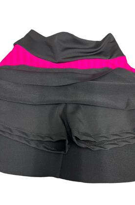 Imagem de Conjunto Academia Cropped Com Bojo +Short Saia