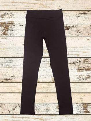 Imagem de Conjunto Academia Infantil/Juvenil Preto Manga Longa e Calça