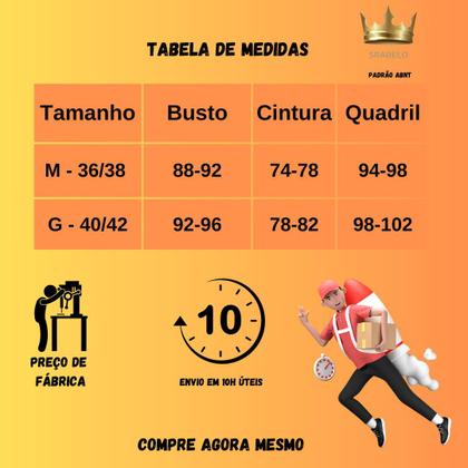 Imagem de Conjunto academia short ciclista + top Roupa fitness academia malhação