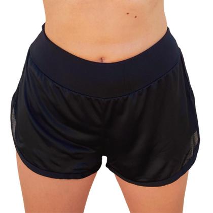 Imagem de Conjunto Academia Top com Bojo + Short Duplo Suplex Dry Fit