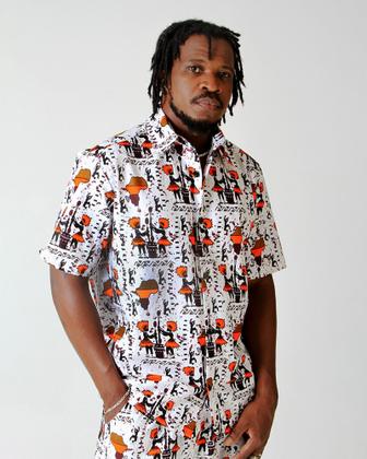 Imagem de Conjunto Africano Moda africana para homens roupas africana