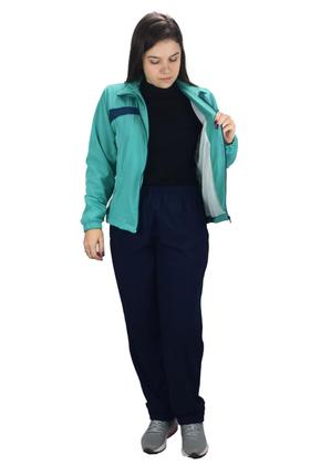 Imagem de Conjunto Agasalho Feminino Tactel com Elastano Butu Biru