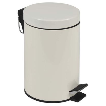 Imagem de Conjunto Ágata Lixeira Preta 3L Escova Higienica Mor Agata
