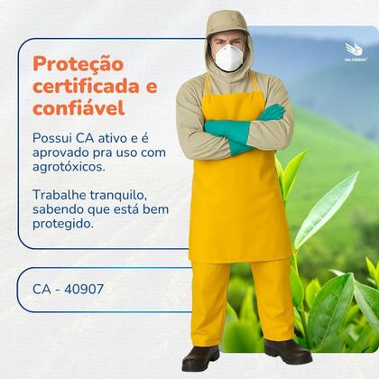 Imagem de Conjunto Agrícola Pulverização Epi Proteção No Campo Roupa Para Trabalho Rural