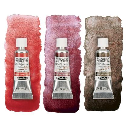 Imagem de Conjunto Aquarela Granulada Schmincke Horadam 5ml Volcano