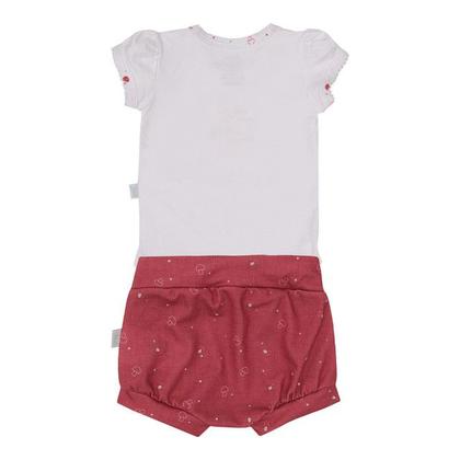 Imagem de Conjunto Baby Body e Tapa Fralda Letut Vermelho 16594