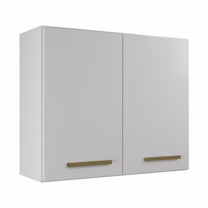 Imagem de Conjunto Balcão Cooktop 4 Bocas 2 Nichos para Forno e 2 Armários Aéreo