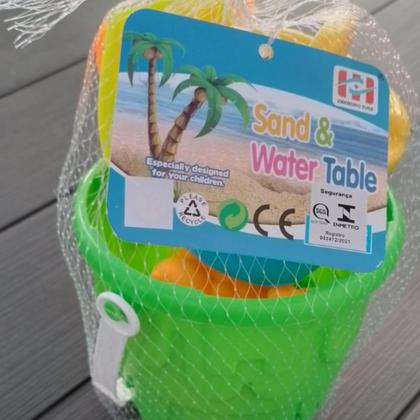 Imagem de Conjunto Balde Praia Brinquedos Infantil Areia Parque Kit