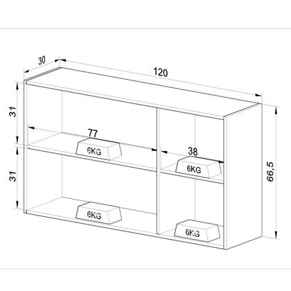 Imagem de Conjunto Bambu Fumê/Grafite