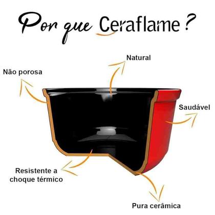 Imagem de Conjunto Bancada Open 3 Peças Preto Ceraflame