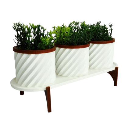 Imagem de Conjunto bandeja trio cachepo primo