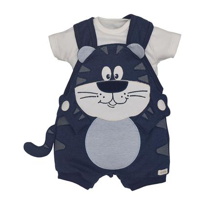 Imagem de Conjunto Banho De Sol Com Body Bebê Menino Piquet Suedini